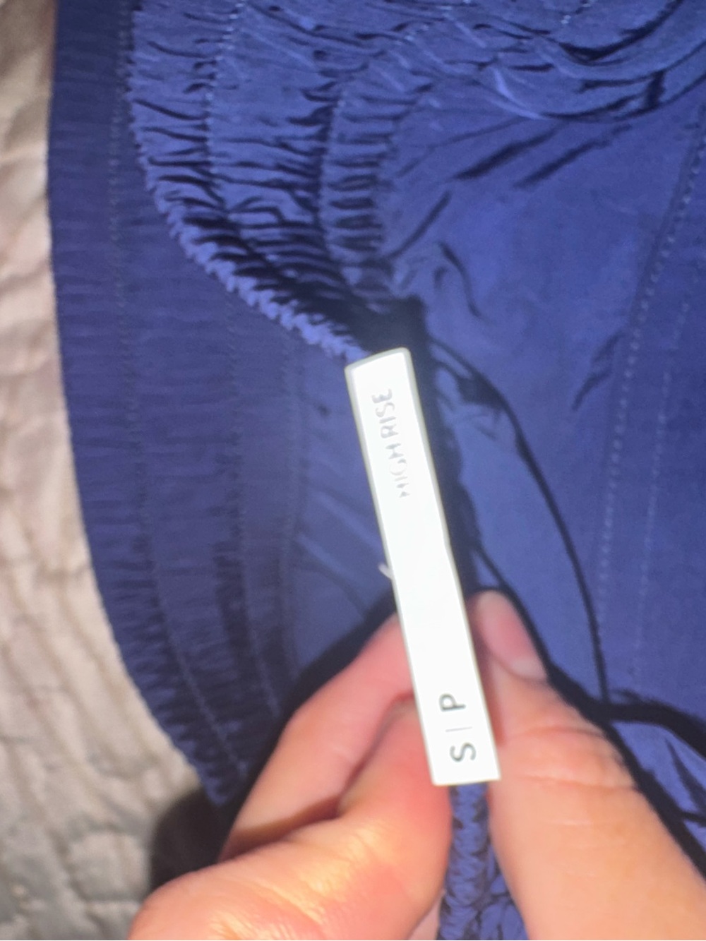 PINK Victoria's Secret Navy Wide-Leg Cargo Pants. - Picture 8 of 8